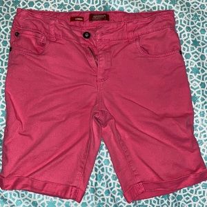 💗Arizona hot pink Bermuda shorts
